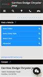 Mobile Screenshot of cerritosdodge.com